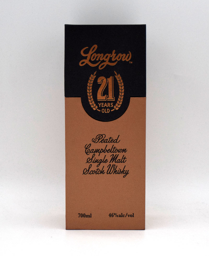 Longrow 21 Year Old Peated Single Malt Scotch Whisky