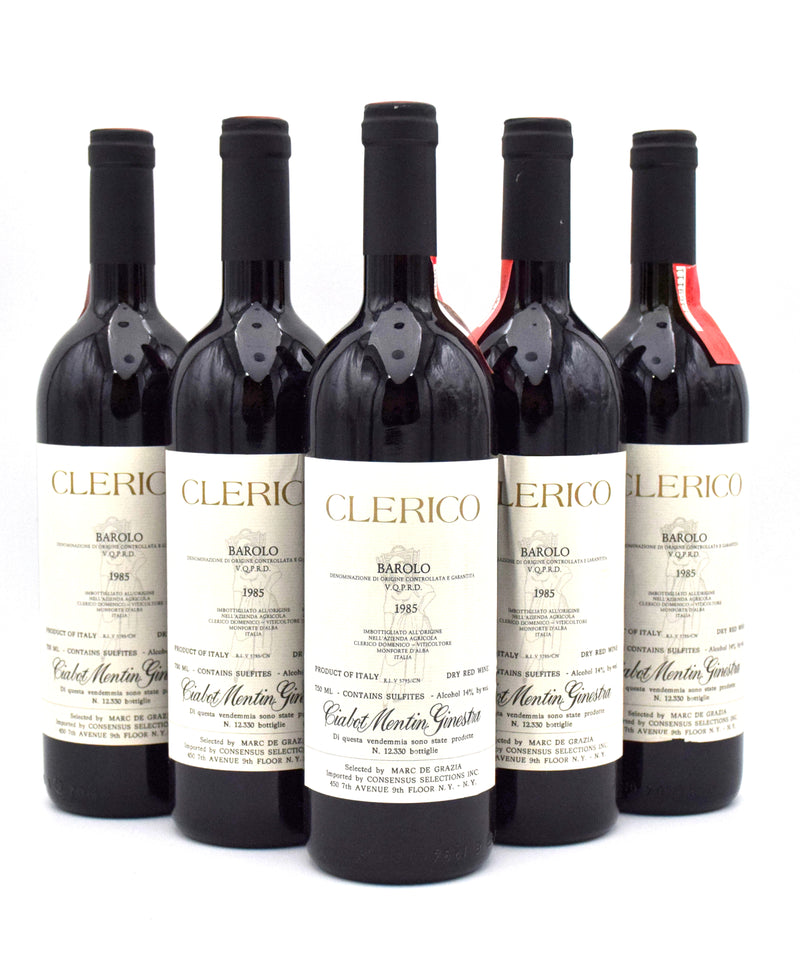 1985 Domenico Clerico Ciabot Mentin Ginestra