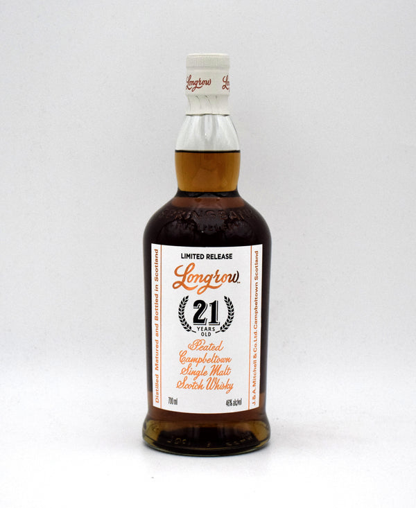 Longrow 21 Year Old Peated Single Malt Scotch Whisky