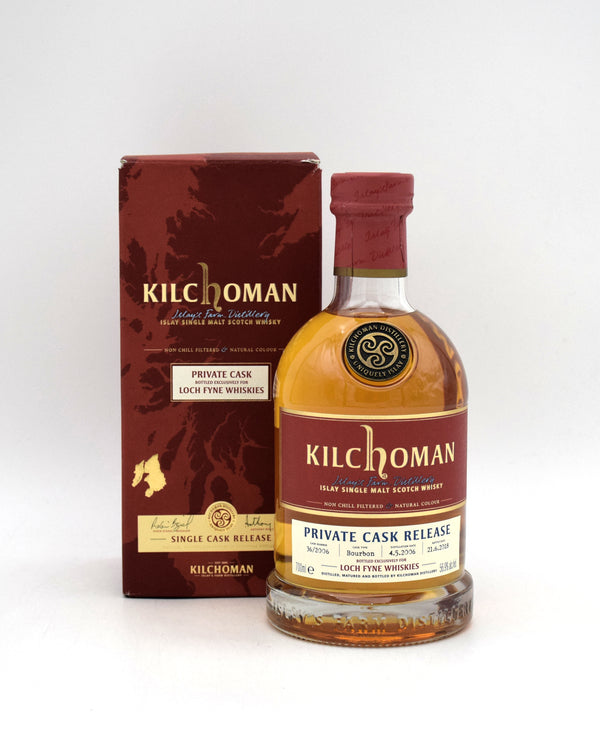 Kilchoman 'Private Single Cask for Loch Fyne Whiskies' Single Malt Scotch (2006 Release)