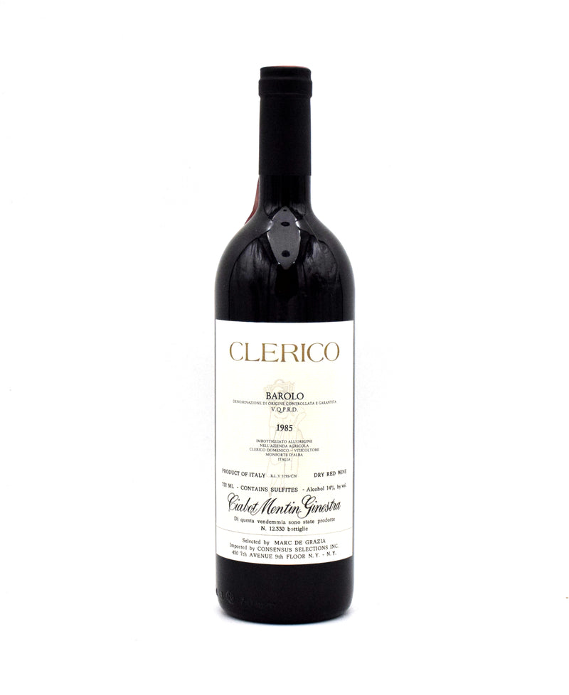 1985 Domenico Clerico Ciabot Mentin Ginestra