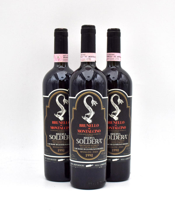 1998 Case Basse di Gianfranco Soldera Brunello di Montalcino Riserva DOCG