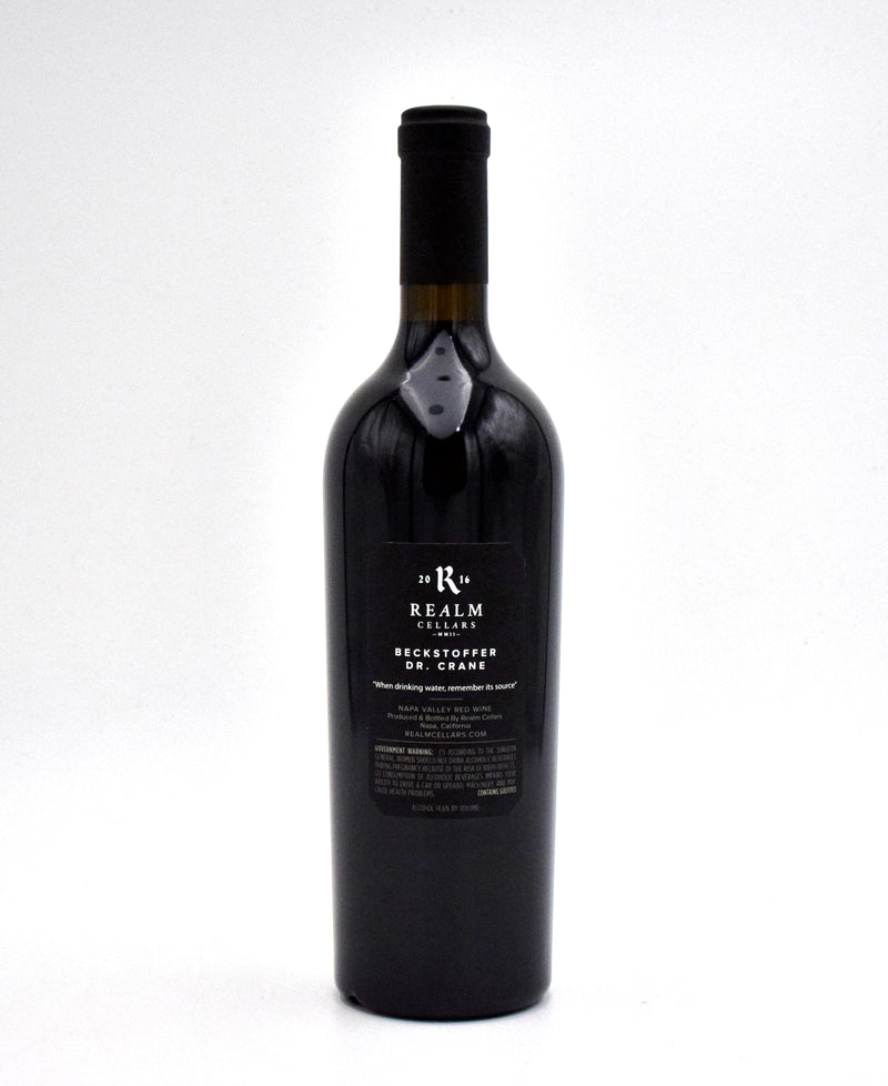 2016 Realm Cellars Beckstoffer Dr. Crane Vineyard Cabernet Sauvignon