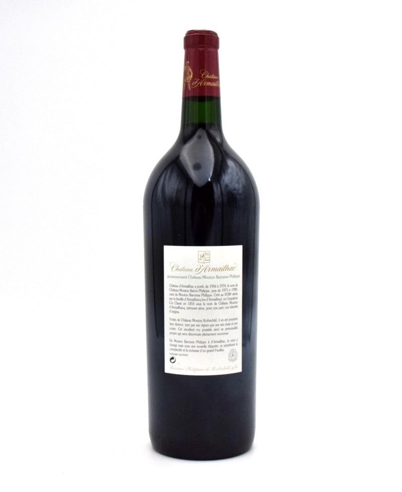 2001 Baron Philippe de Rothschild Chateau d'Armailhac (1.5L)