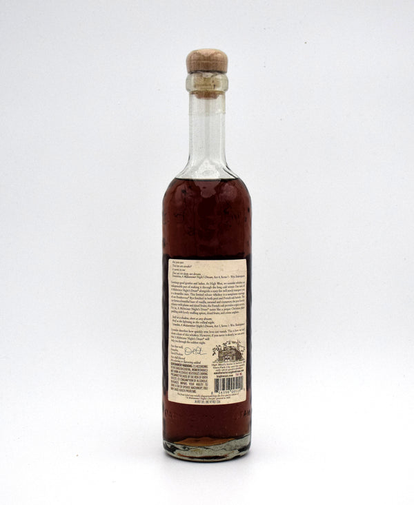 High West A Midwinter Nights Dram Rye Whiskey Act 4 Scene 2