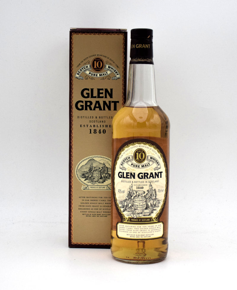 Glen Grant 10 Year Pure Malt Scotch (1990's Bottling)
