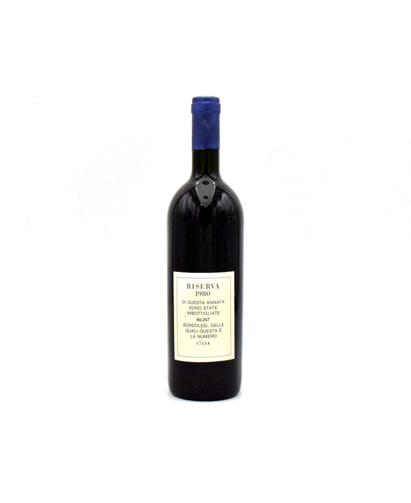 1980 Tenuta San Guido Sassicaia Bolgheri