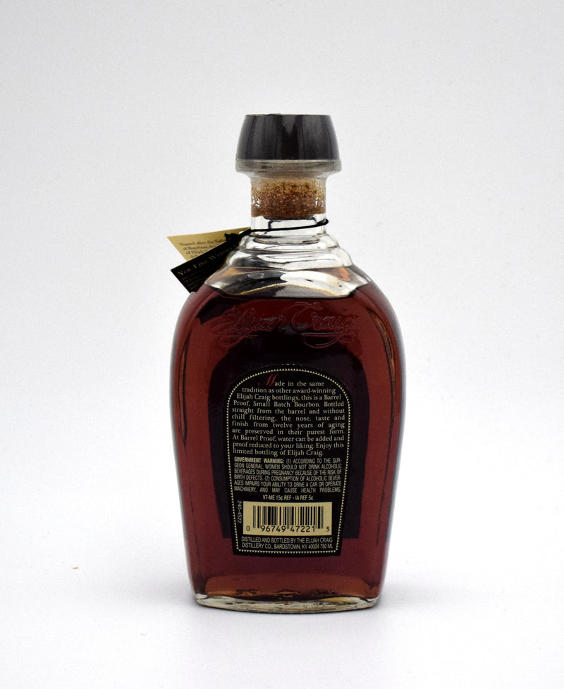 Elijah Craig Barrel Proof Bourbon (Batch 9)