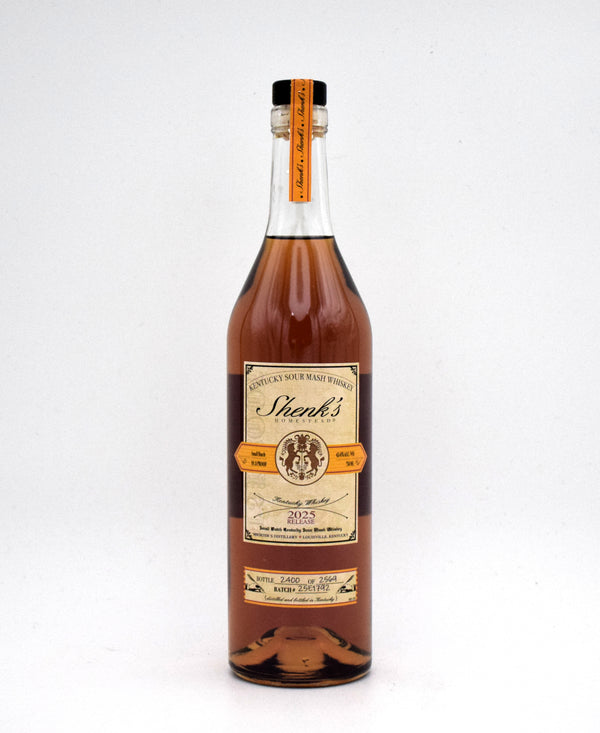 Shenk’s Homestead Sour Mash Whiskey (2025 Release)
