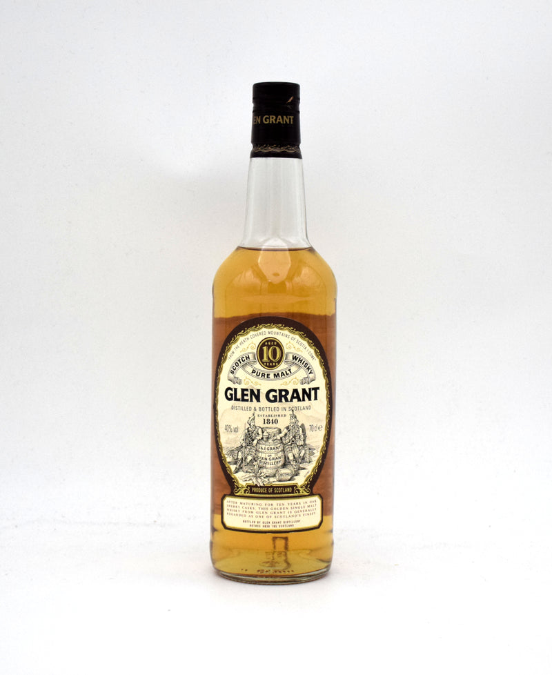 Glen Grant 10 Year Pure Malt Scotch (1990's Bottling)