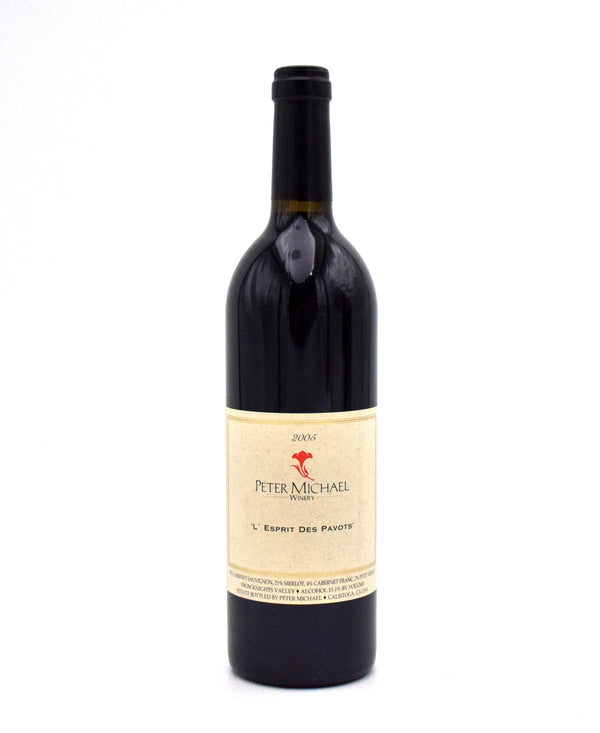 2005 Peter Michael 'L'Esprit des Pavots' Estate Red