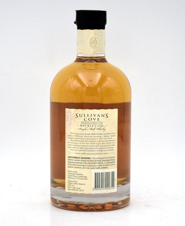 Sullivans Cove Small Batch 'American and French Oak' Double Cask Single Malt Whisky