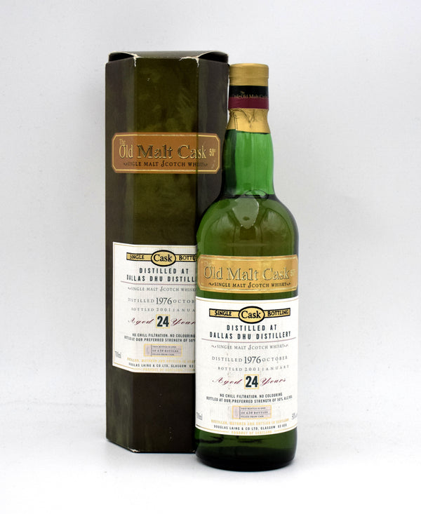 Dallas Dhu 'The Old Malt Cask' 24 Year Single Malt Scotch Whisky (1976 Release)