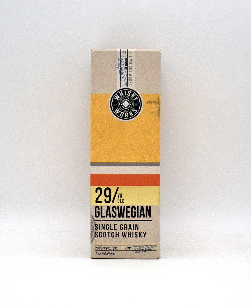 Whisky Works 'Glaswegian' 29 Year Single Grain Scotch