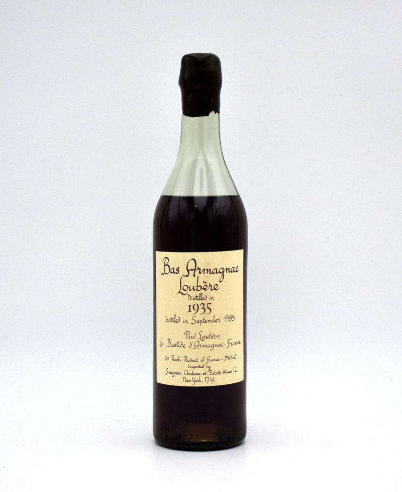 1935 Loubere Vintage Bas Armagnac