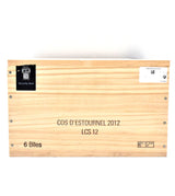 2012 Chateau Cos d'Estournel (Case of 6 Bottles)