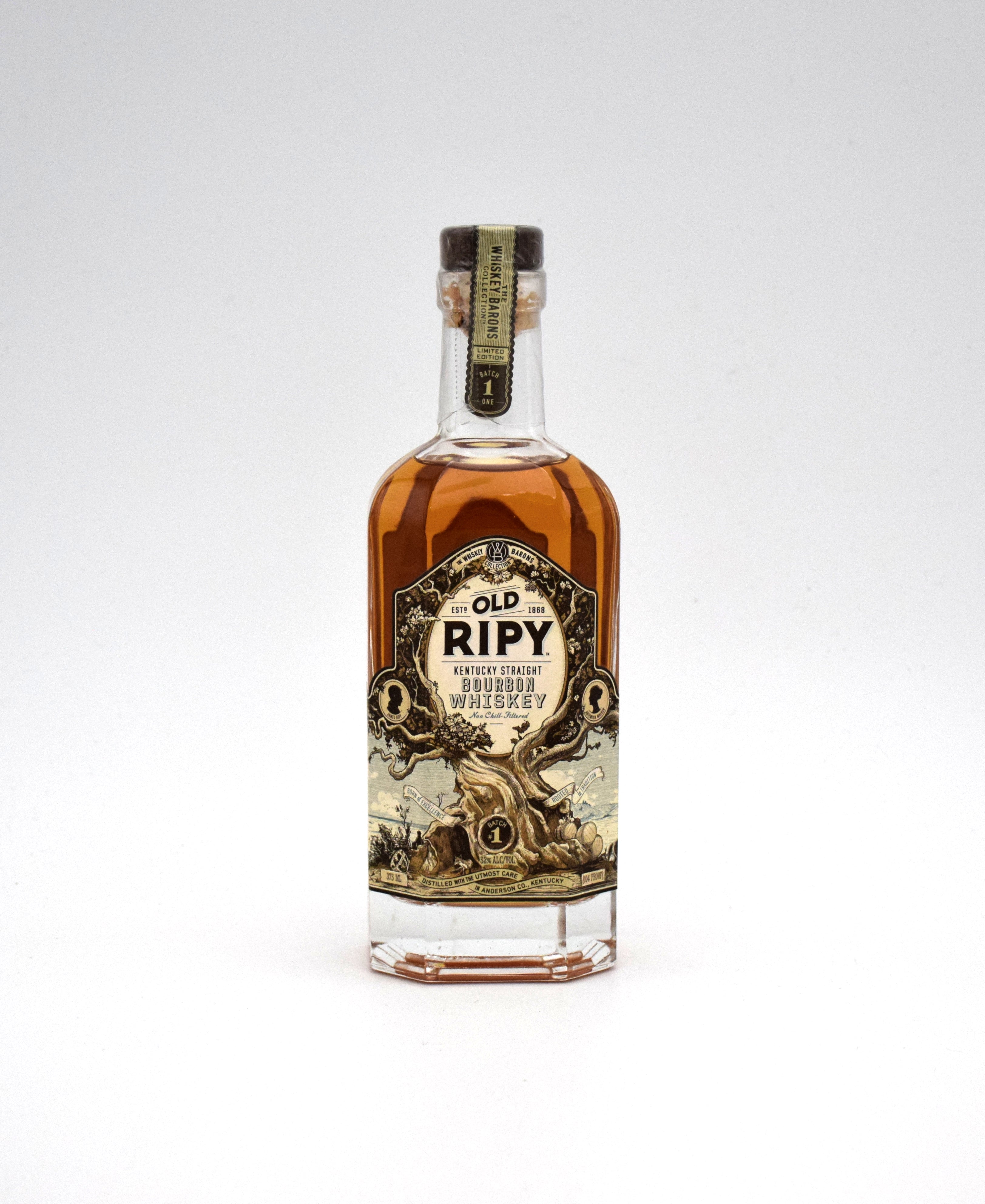 Old Ripy Batch 1 Limited Edition Kentucky Straight Bourbon (375ML ...