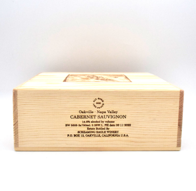 2020 Screaming Eagle Cabernet Sauvignon (Case of 3 Bottles)