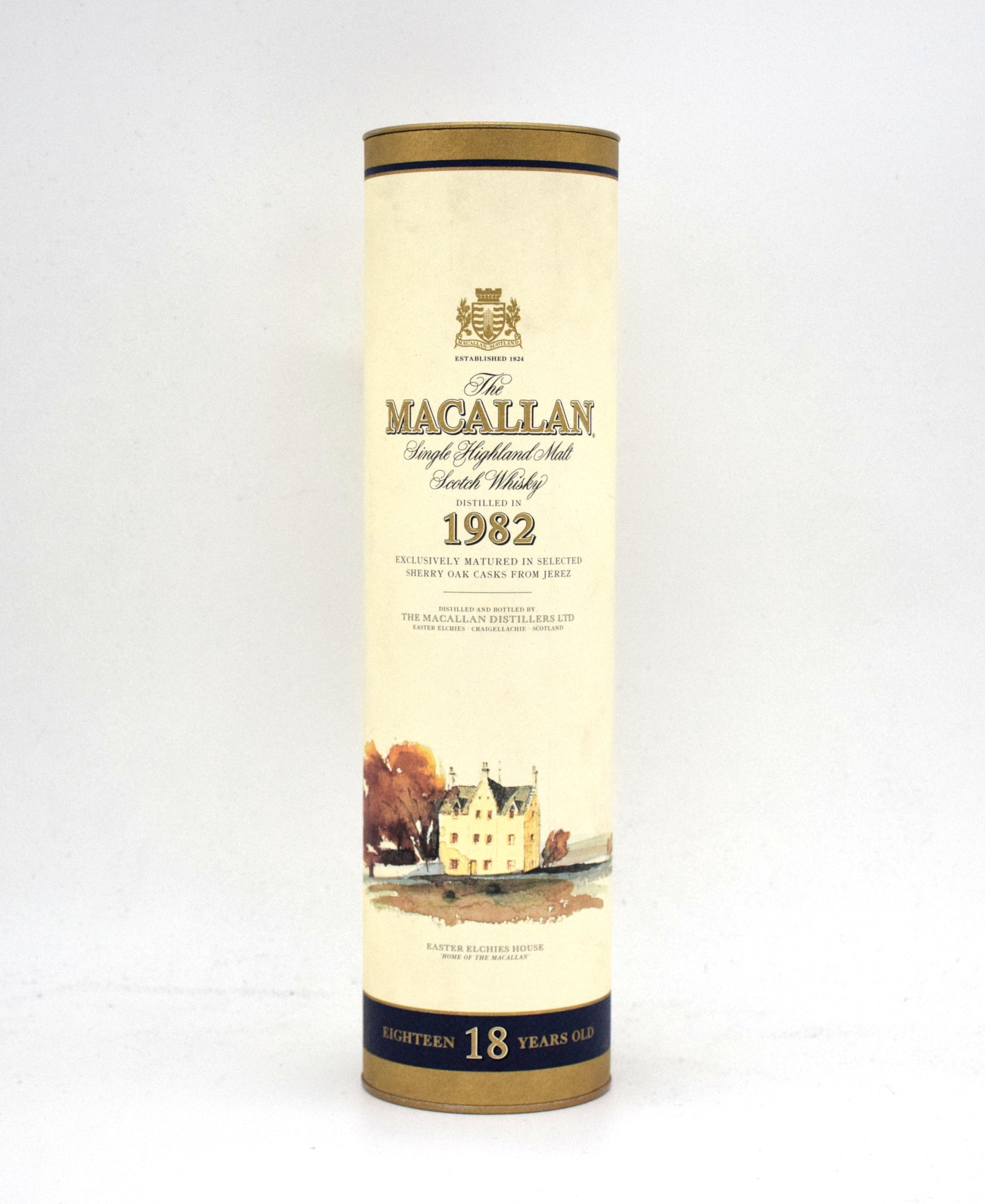 Macallan 18 Year Sherry Oak Scotch Whisky - Distilled in 1982