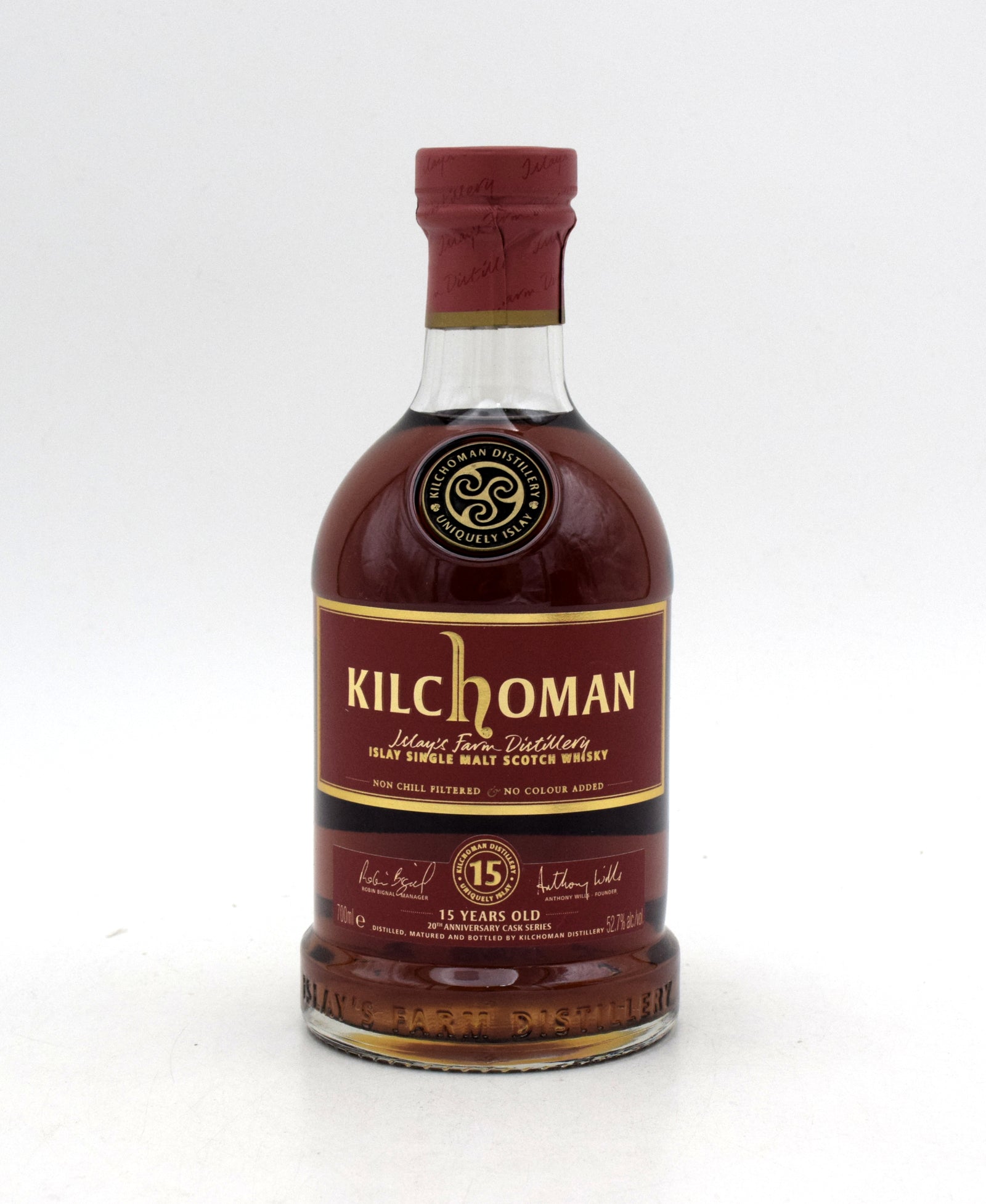Kilchoman 20th Anniversary Cask Series 15 Year Old Single Malt