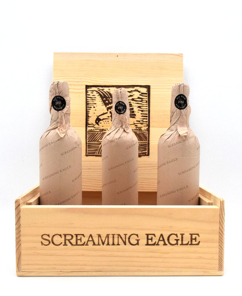 2011 Screaming Eagle Cabernet Sauvignon (Case of 3 Bottles)