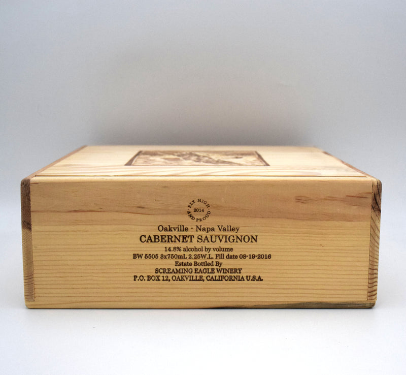 2014 Screaming Eagle Cabernet Sauvignon (Case of 3 Bottles)