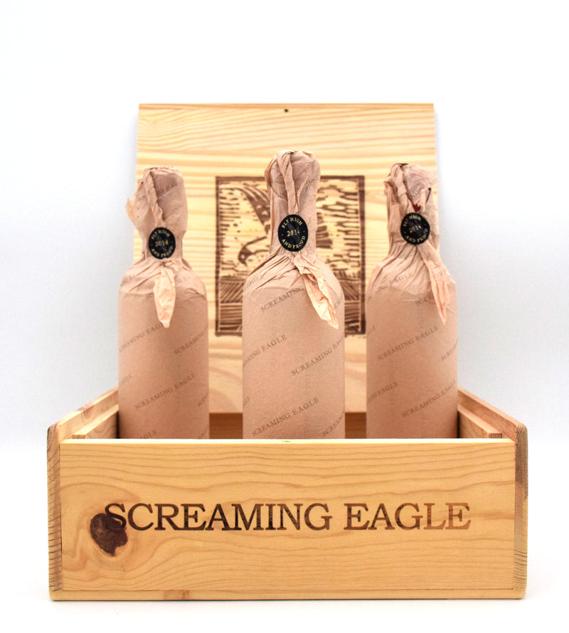 2014 Screaming Eagle Cabernet Sauvignon (Case of 3 Bottles)