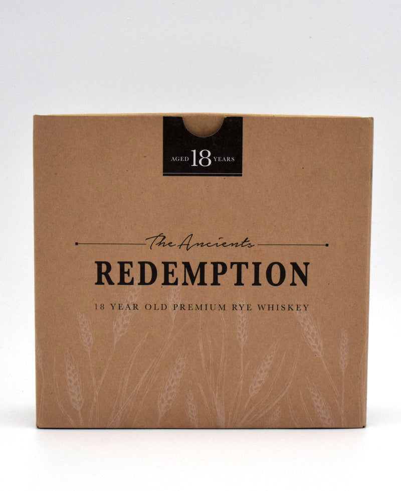 Redemption 18 Year 'The Ancients Collection' Premium Rye Whiskey