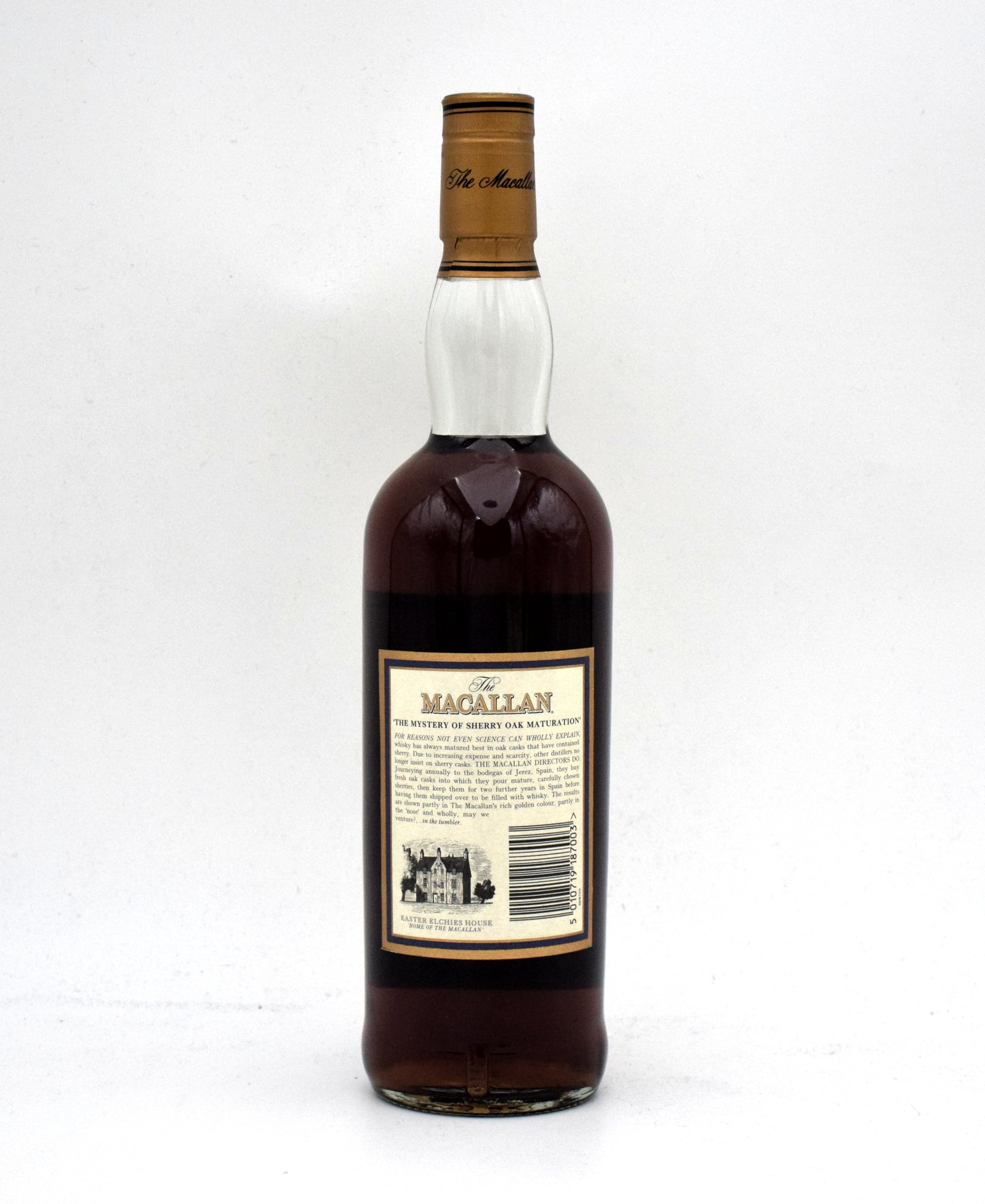 Macallan 18 Year Sherry Oak Scotch Whisky - Distilled in 1982