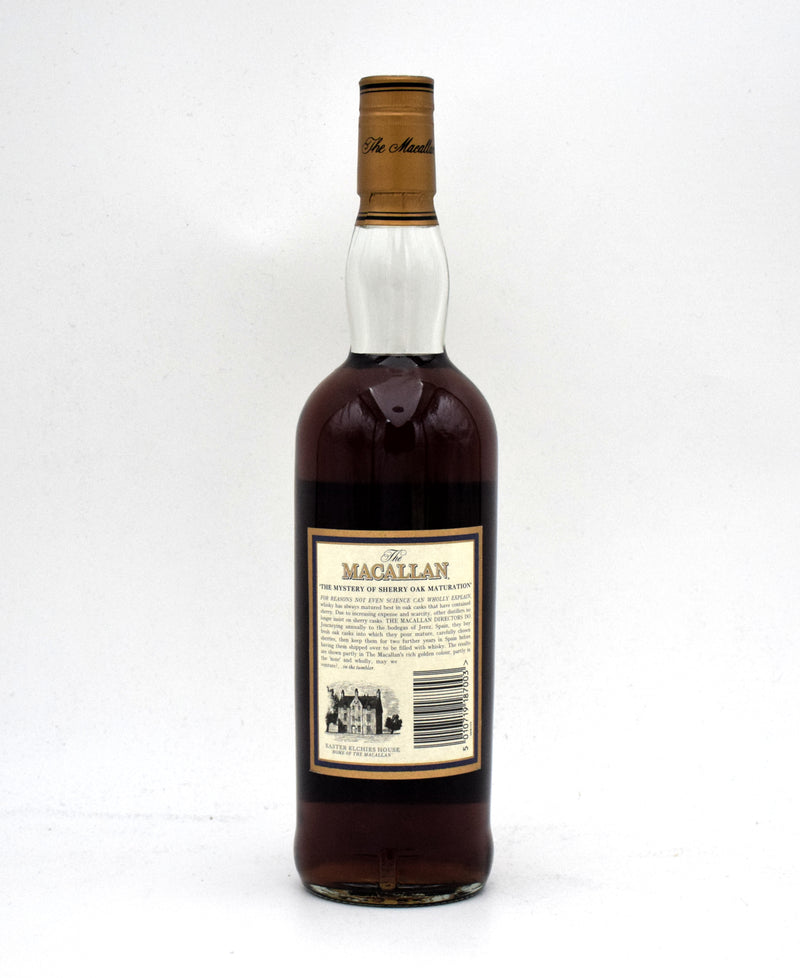 Macallan 18 Year Sherry Oak Scotch Whisky (Distilled in 1982)