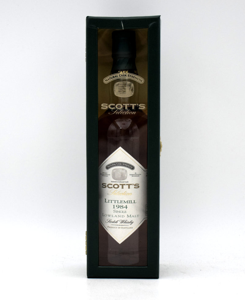 Scott's Selection Littlemill Single Malt Scotch (1984 Release)