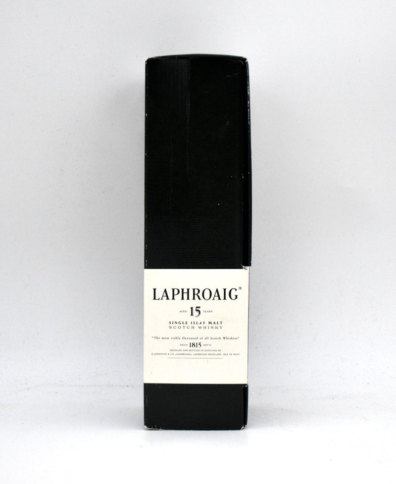 Laphroaig 15 Year Old Scotch Whisky (Pre-Royal Warrant)