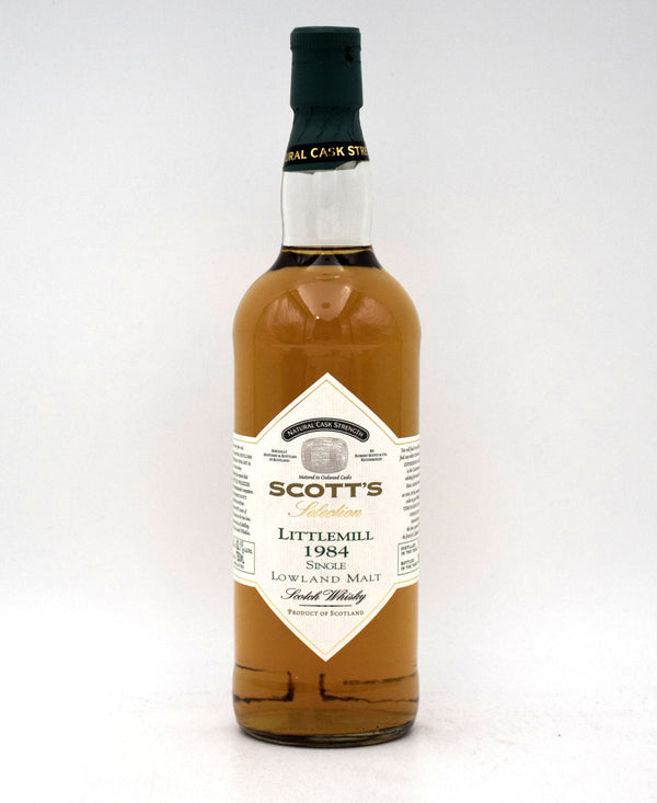 Scott's Selection Littlemill Single Malt Scotch (1984 Release)