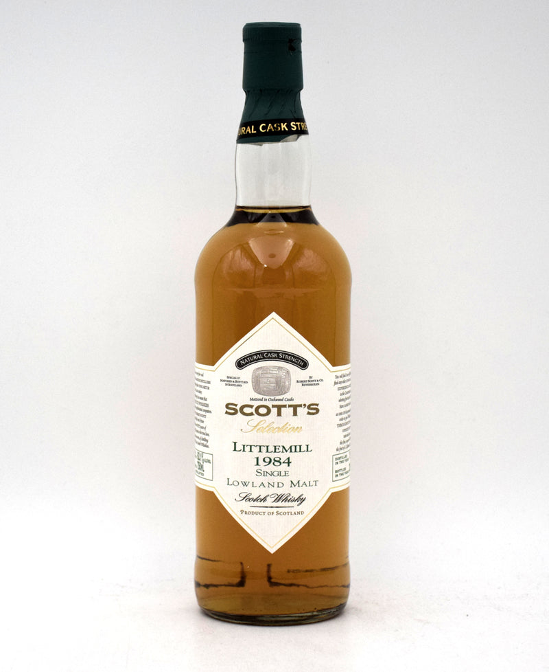 Scott's Selection Littlemill Single Malt Scotch (1984 Release)