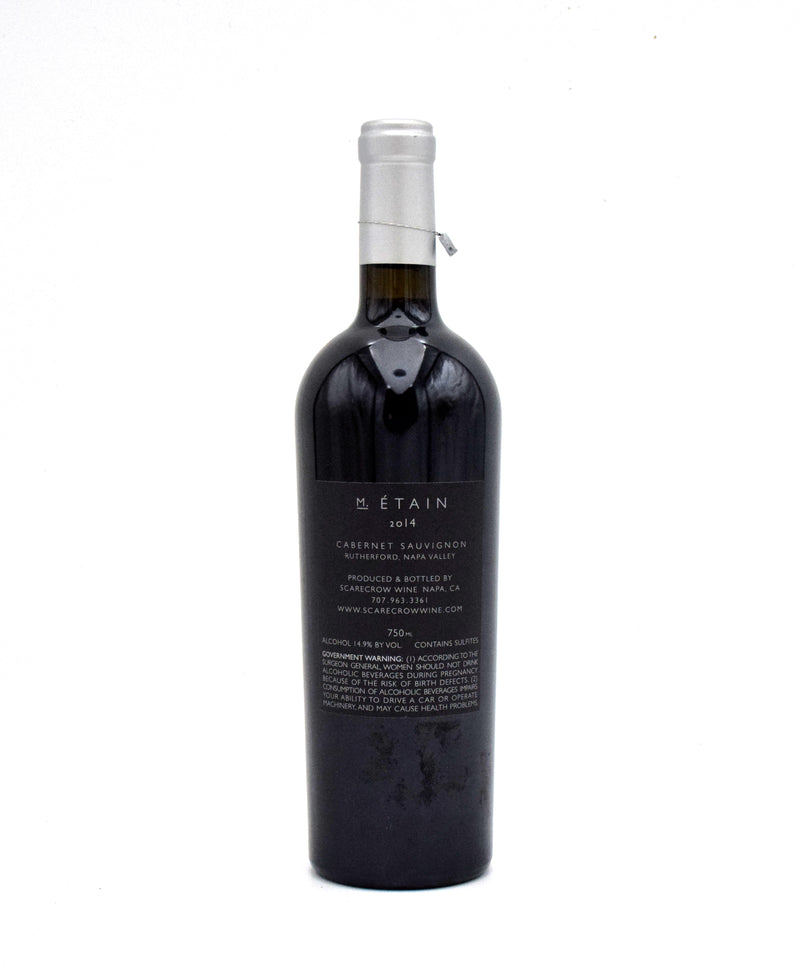 2014 Scarecrow 'M. Etain' Cabernet Sauvignon (Very Lightly Scuffed Label)