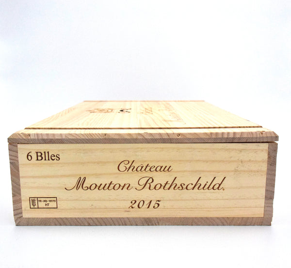 2015 Chateau Mouton Rothschild (Case of 6 Bottles)