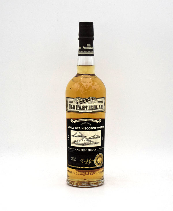 Douglas Laing Old Particular 'Cameronbridge' 27 Year Single Grain Scotch Whisky (1989 Release, Elements Collection: Air)