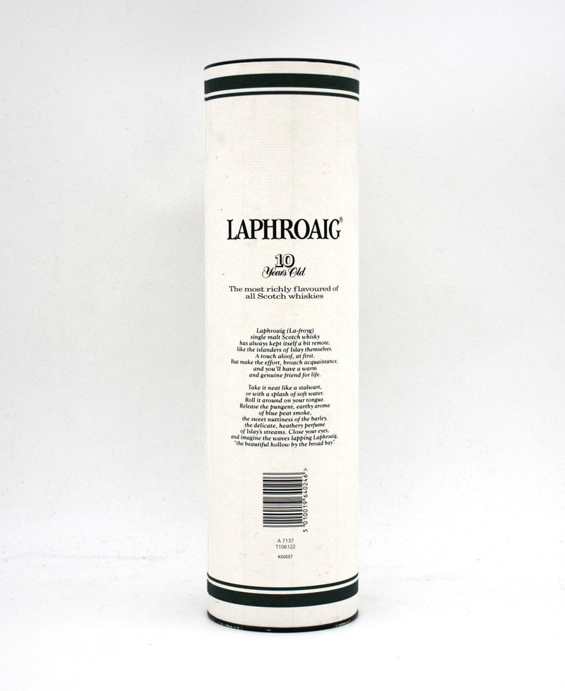 Laphroaig 10 Year Old Scotch Whisky (1990's Bottling, 1L)