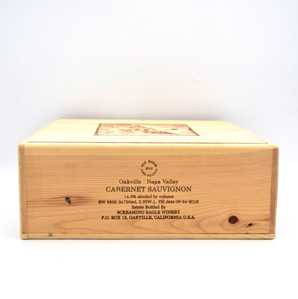 2016 Screaming Eagle Cabernet Sauvignon (Case of 3 Bottles)