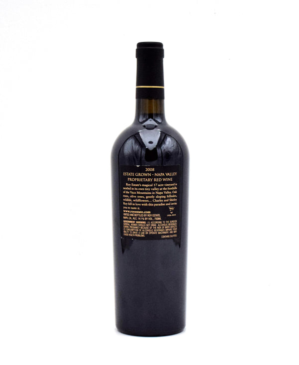 2008 Roy Estate Cabernet Sauvignon
