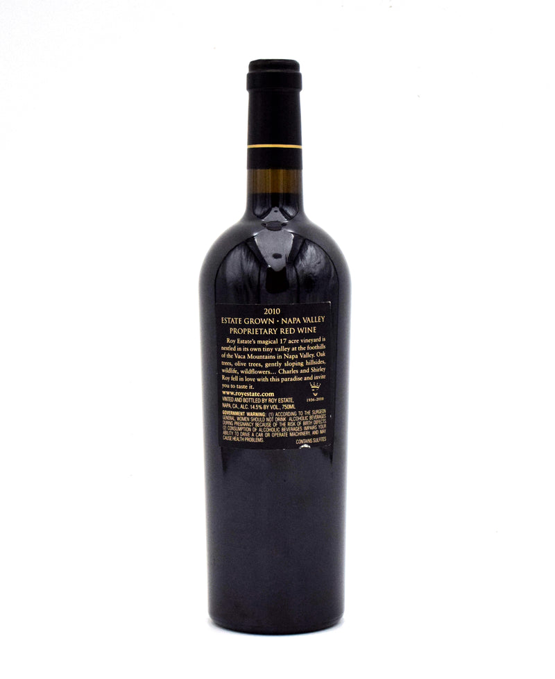 2010 Roy Estate Cabernet Sauvignon
