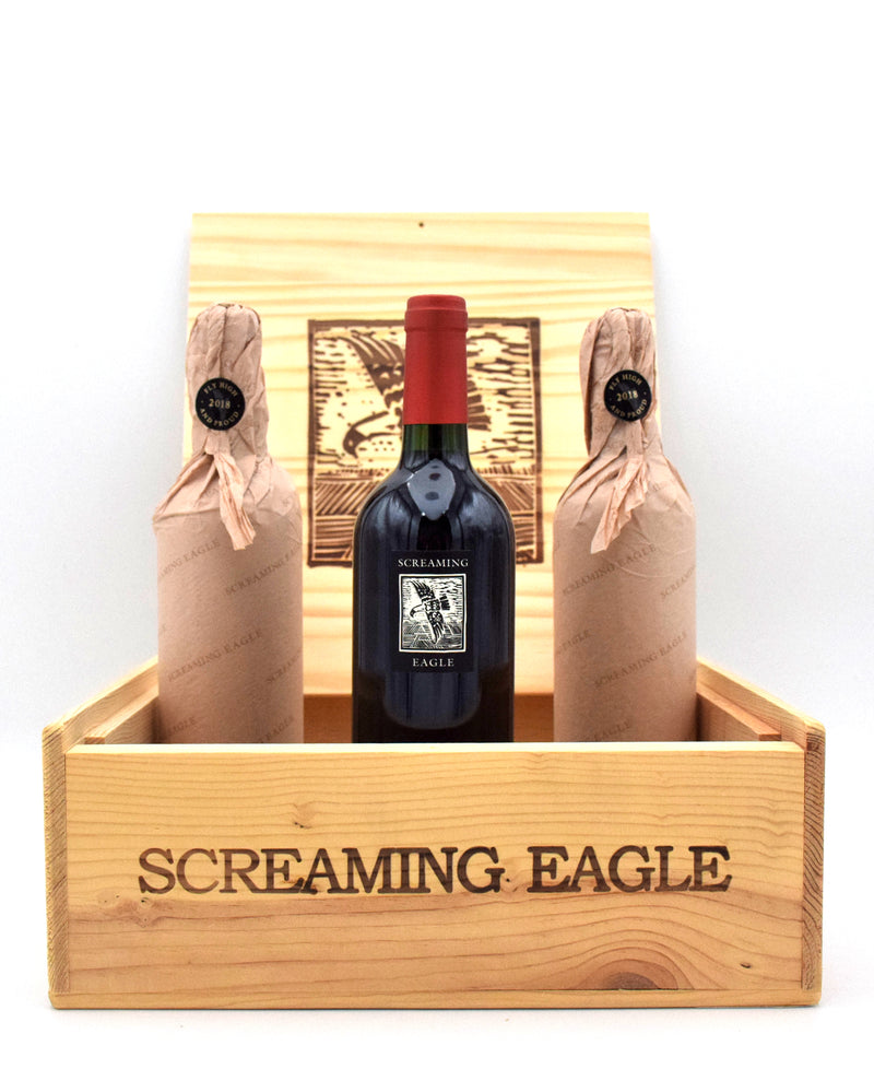 2018 Screaming Eagle Cabernet Sauvignon (Case of 3 Bottles)