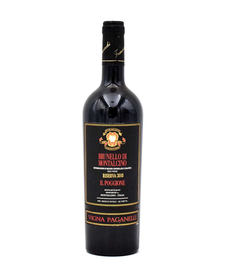 2010 Il Poggione Vigna Paganelli Brunello di Montalcino Riserva