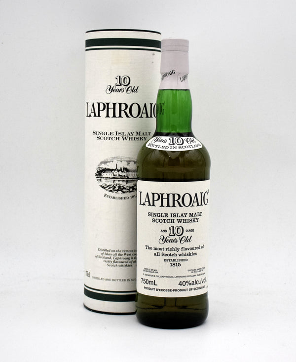 Laphroaig 10 Year Old Scotch Whisky (1990's Bottling)