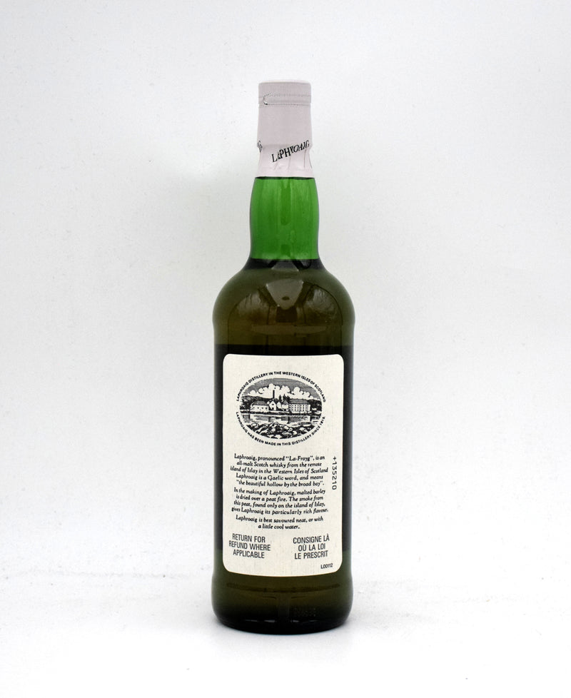 Laphroaig 10 Year Old Scotch Whisky (1990's Bottling)