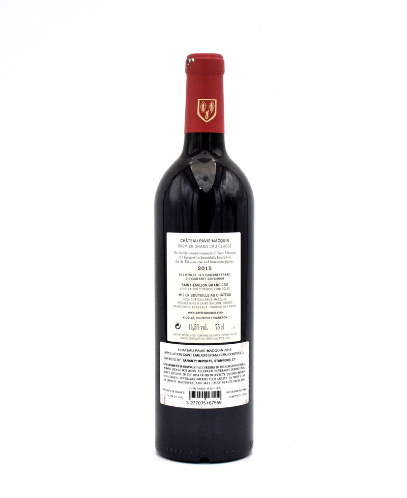 2015 Chateau Pavie Macquin