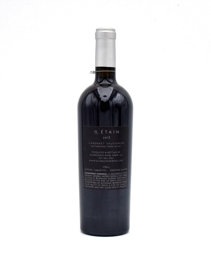 2012 Scarecrow 'M. Etain' Cabernet Sauvignon