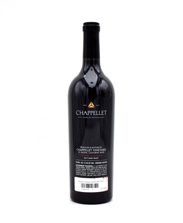 2017 Chappellet Pritchard Hill Cabernet Sauvignon