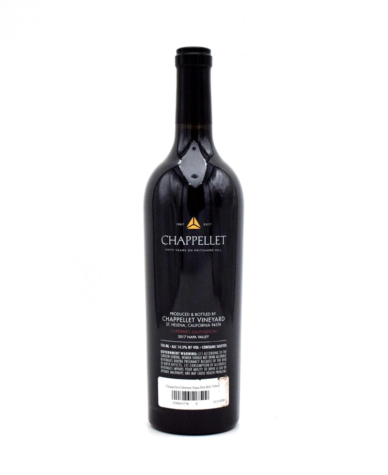 2017 Chappellet Pritchard Hill Cabernet Sauvignon