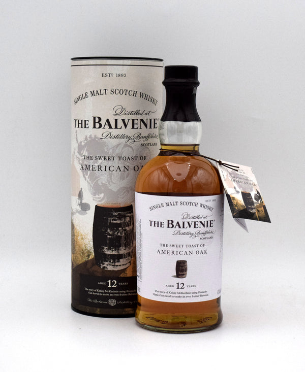 Balvenie 12 Year 'Sweet Toast of American Oak' Single Malt Scotch